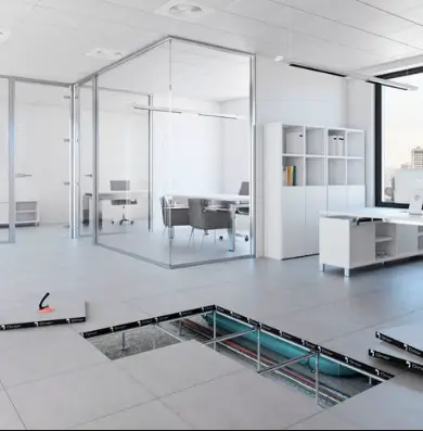 Article No 1Why Calcium Sulphate Raised Floor Systems Are Essential for Modern Buildings